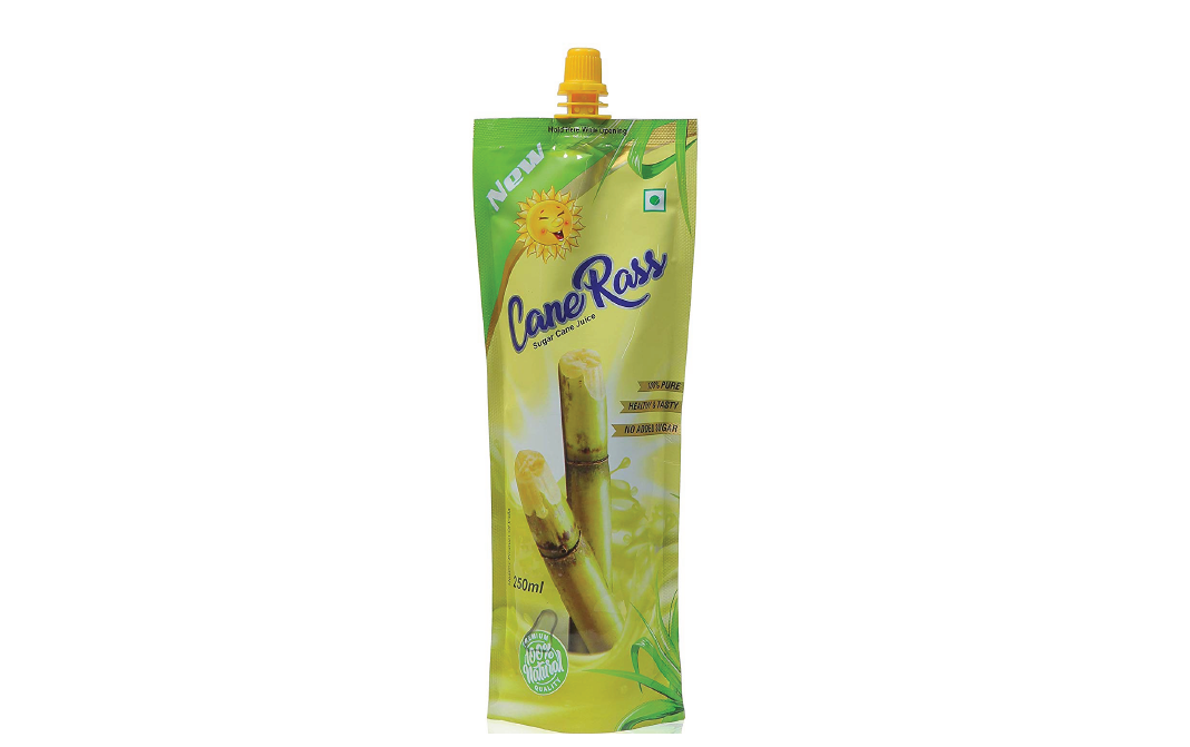 CaneRass Sugar Cane Juice    Pouch  250 millilitre